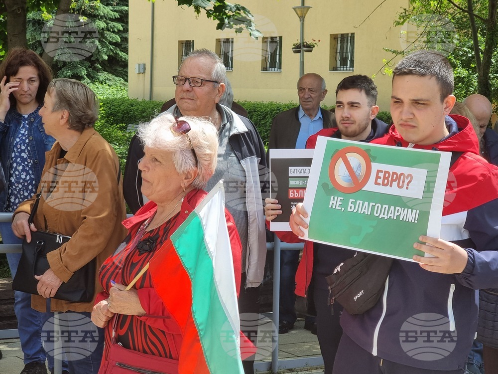 Перник - протест за запазване на българския лев