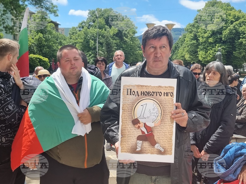 Перник - протест за запазване на българския лев