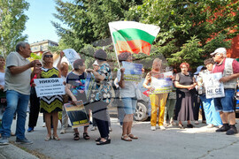 Варна - ветрогенератори - протест