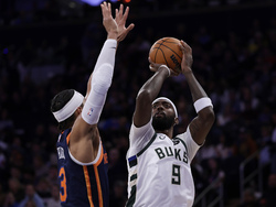 Bucks Knicks Basketball