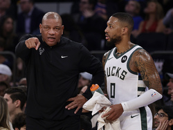 Bucks Knicks Basketball