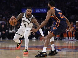 Bucks Knicks Basketball