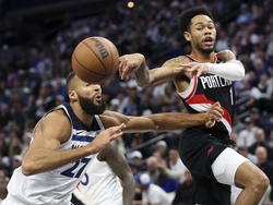 Trail Blazers Timberwolves Basketball