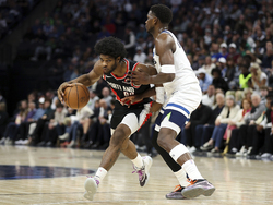 Trail Blazers Timberwolves Basketball