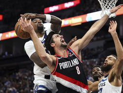 Trail Blazers Timberwolves Basketball