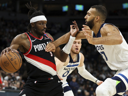 Trail Blazers Timberwolves Basketball