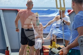 Day 27 - NAVAL RSV 421 - Equator - Baptism