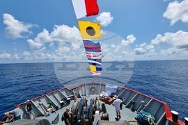 Day 27 - NAVAL RSV 421 - Equator - Baptism