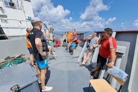 Day 27 - NAVAL RSV 421 - Equator - Baptism