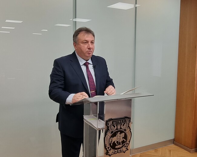 Община Шумен предлага проектобюджет от 186 млн. лв. за 2025 г.