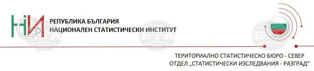 НСИ – Териториално статистическо бюро – Север, отдел "Статистически изследвания – Разград": Основни резултати от наблюдението на работната сила през 2022 година в област Разград