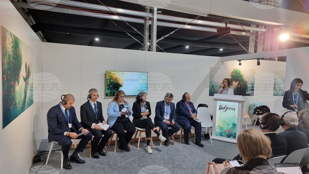 Financial Institutions Discuss Climate Investment at Bulgarian Pavilion at COP29 