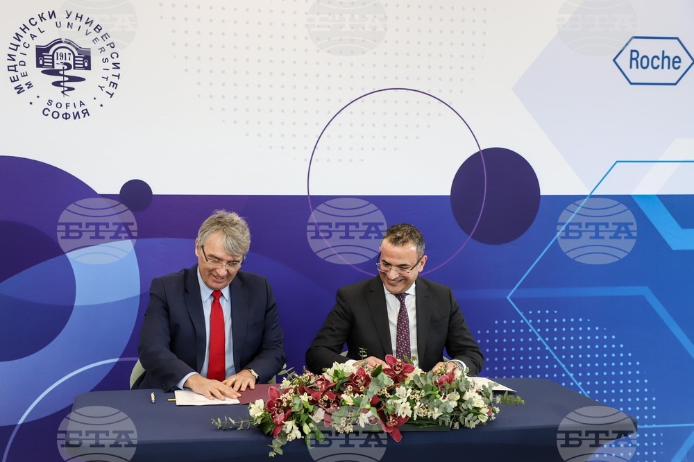 Medical University of Sofia and Roche Bulgaria to Cooperate in Medical Science, Healthcare