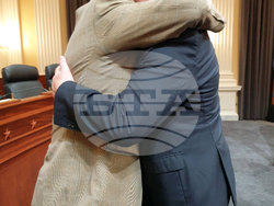 Главният прокурор Иван Гешев е с организаторите на дискусията – конгресмена Пийт Сешънс