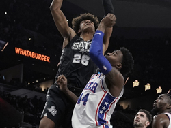 76ers Spurs Basketball