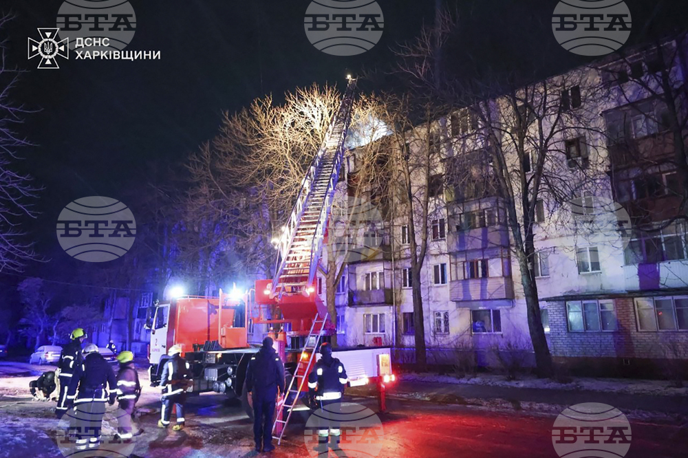 Украинските въоръжени сили съобщиха, че са свалили 58 от 132-та дрона, пуснати от Русия през нощта