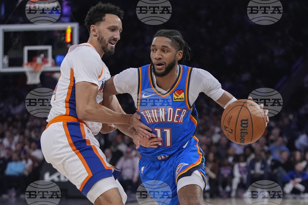 Thunder Knicks Basketball