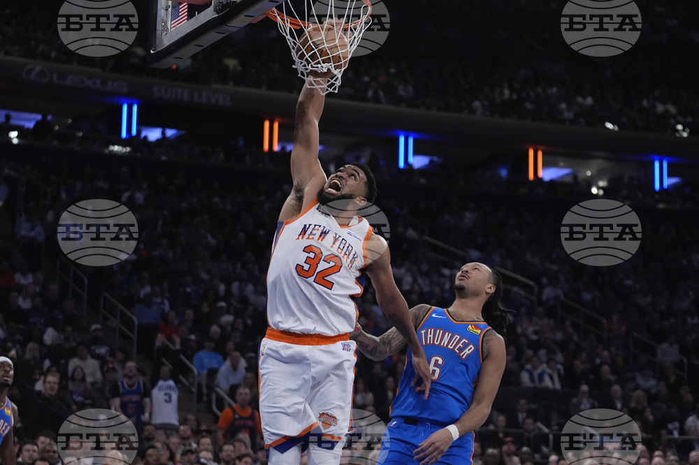 Thunder Knicks Basketball