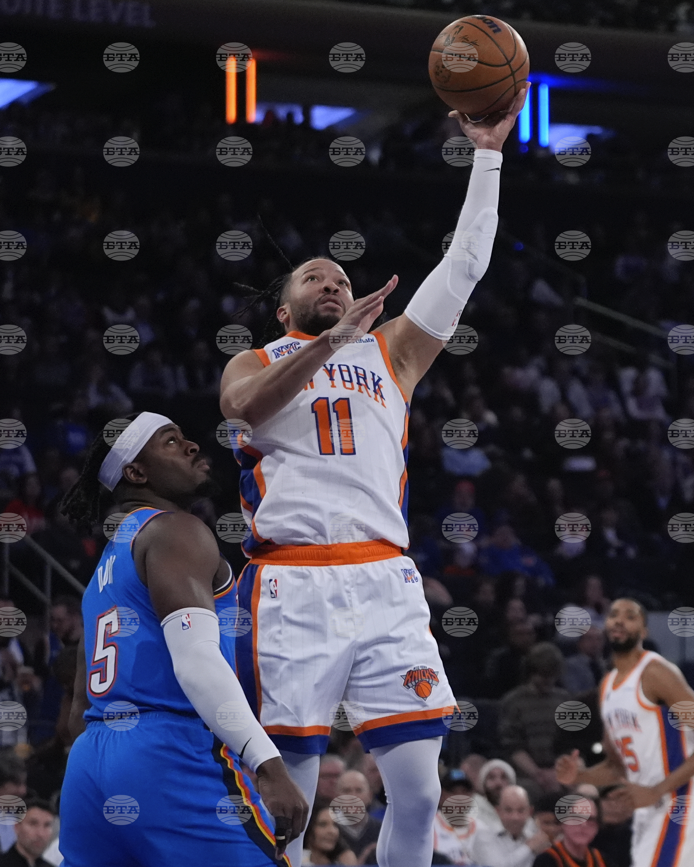 Thunder Knicks Basketball