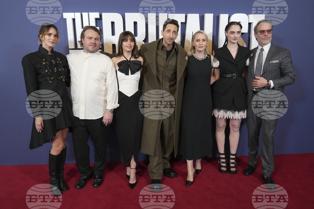 Britain The Brutalist Premiere