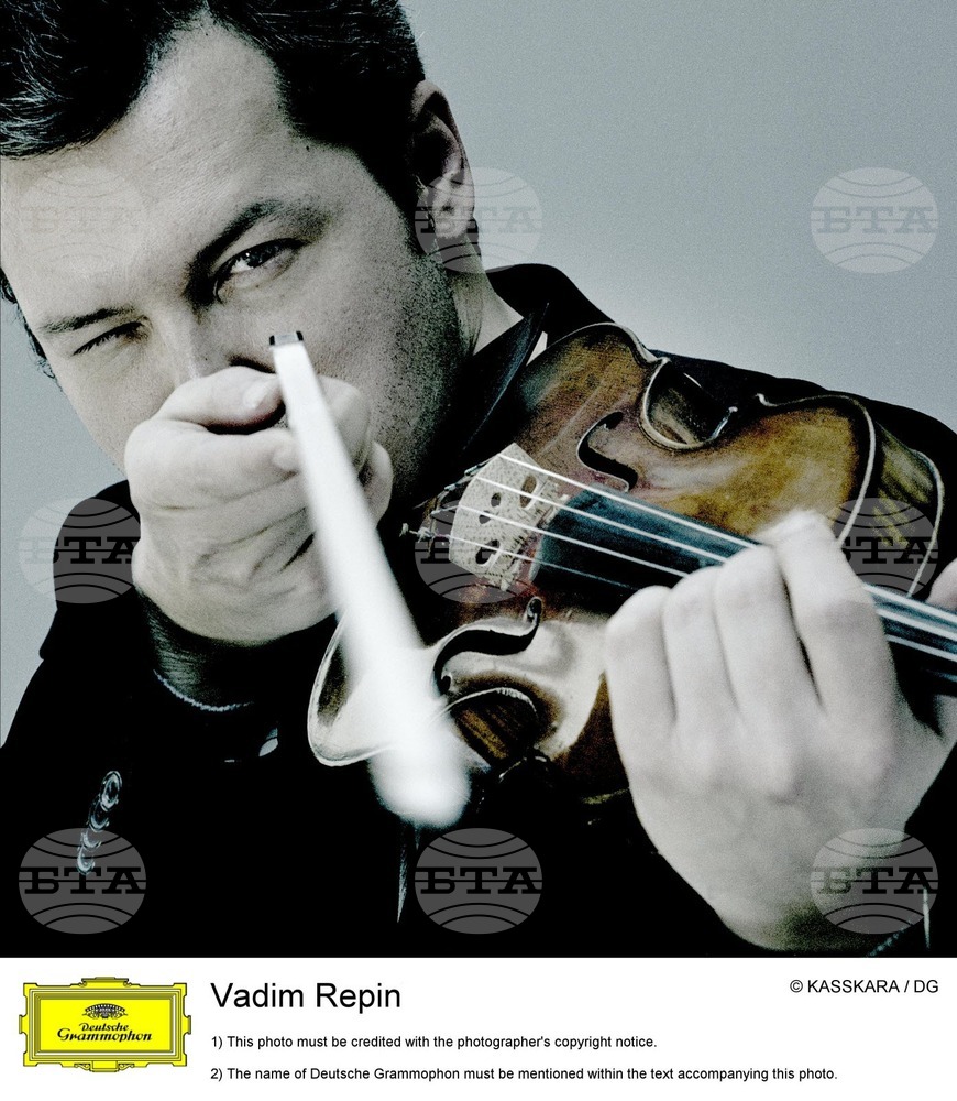 Violinist Vadim Repin Returns to Bulgaria for Concert with Sofia Philharmonic
