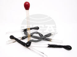 Творба от изложбата „Диалог чрез изкуство“. Снимка: НХА