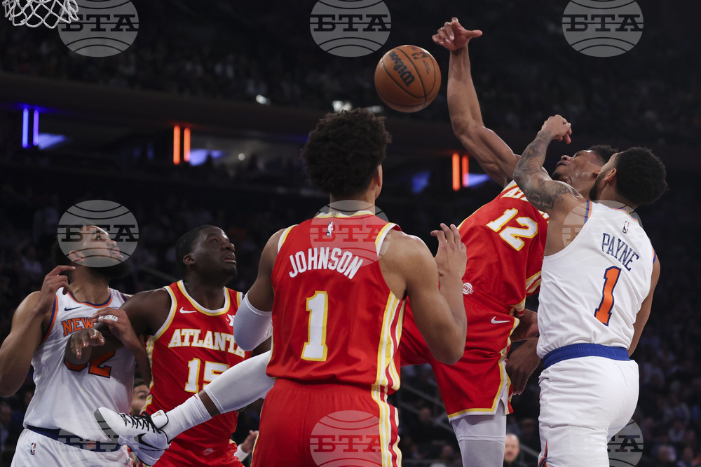 Hawks Knicks Basketball