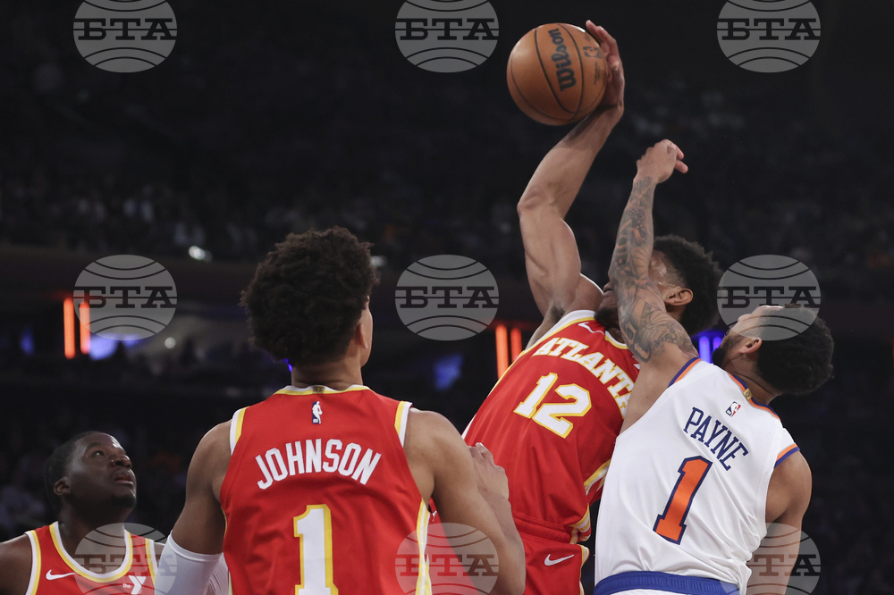 Hawks Knicks Basketball