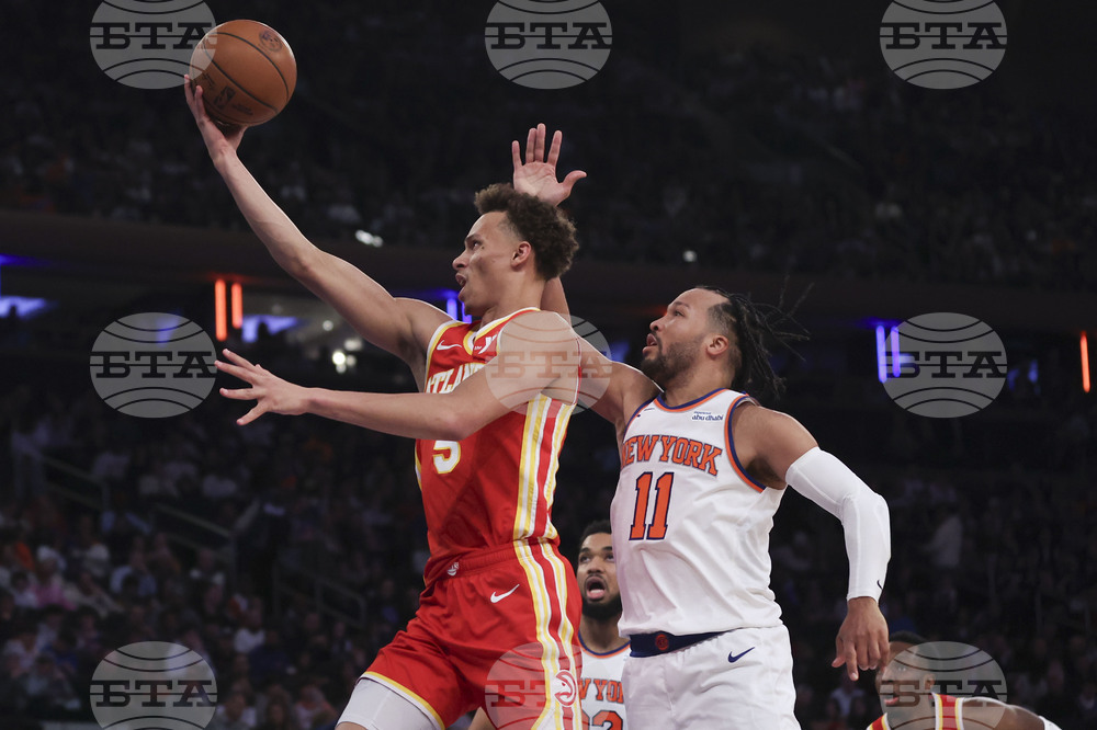 Hawks Knicks Basketball