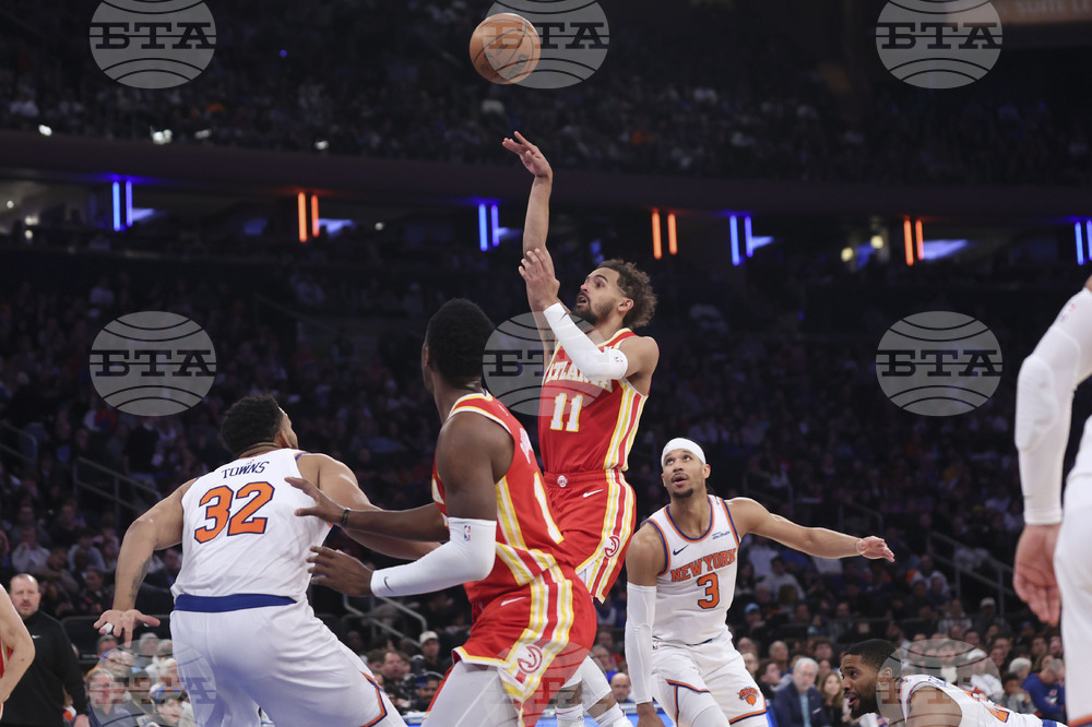 Hawks Knicks Basketball