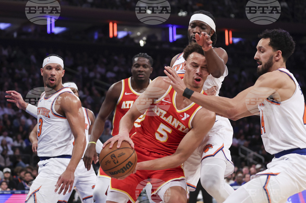 Hawks Knicks Basketball