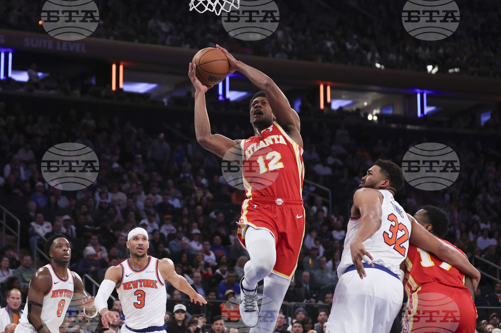 Hawks Knicks Basketball