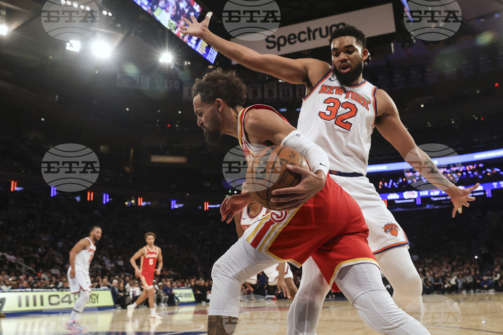 Hawks Knicks Basketball