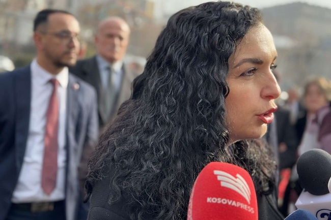 КосоваПрес: Косово има пълната подкрепа на администрацията на Тръмп, каза президентът Вьоса Османи