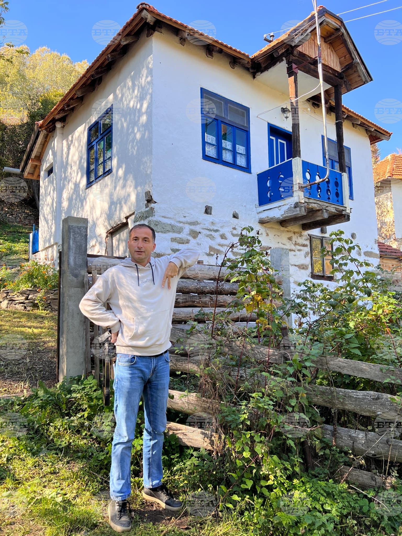 Сърбия - Село Милевци - изглед