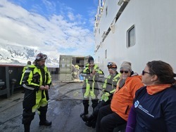 Antarctica - Smith Island - geological research