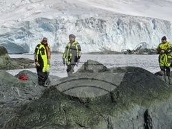 Antarctica - Smith Island - geological research