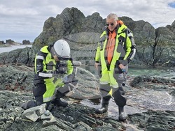 Antarctica - Smith Island - geological research