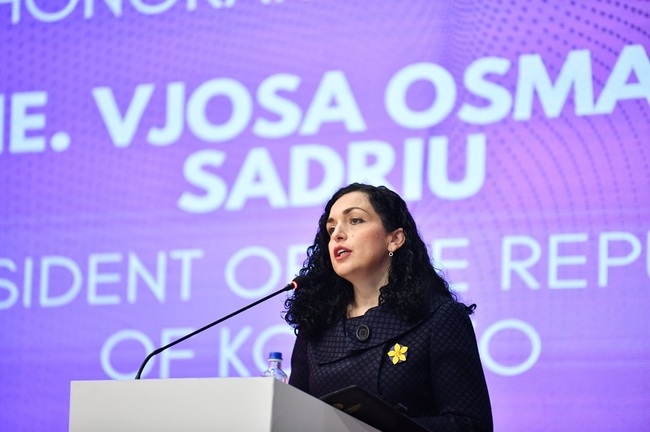 КосоваПрес: Президентът на Косово Вьоса Османи участва в Мюнхенската конференция по сигурността