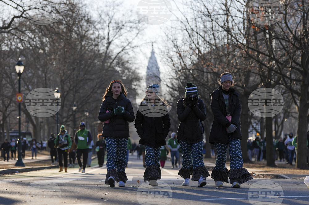 Super Bowl Eagles Parade Football