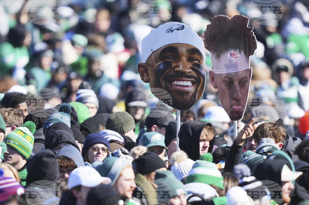 Super Bowl Eagles Parade Football