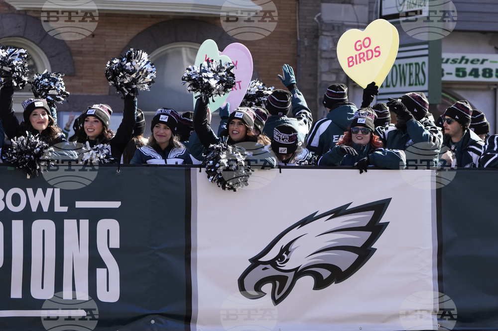 Super Bowl Eagles Parade Football