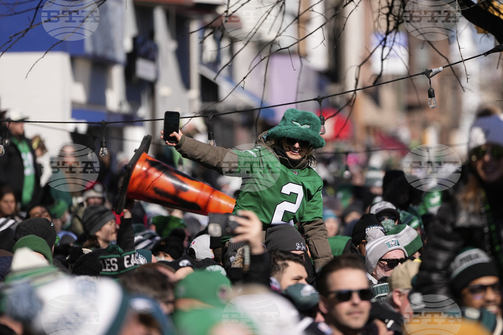 Super Bowl Eagles Parade Football