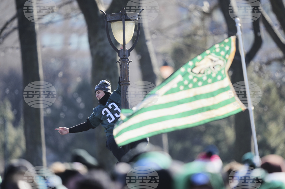 Super Bowl Eagles Parade Football