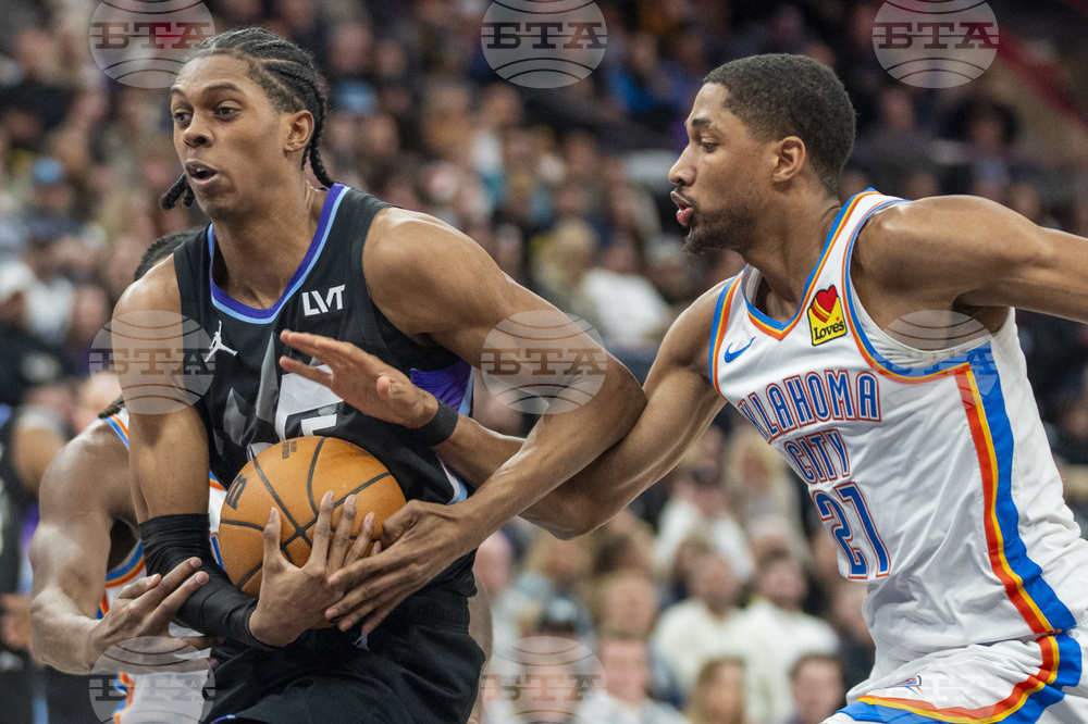 Thunder Jazz Basketball
