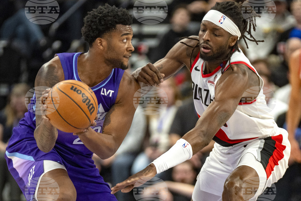 Trail Blazers Jazz Basketball