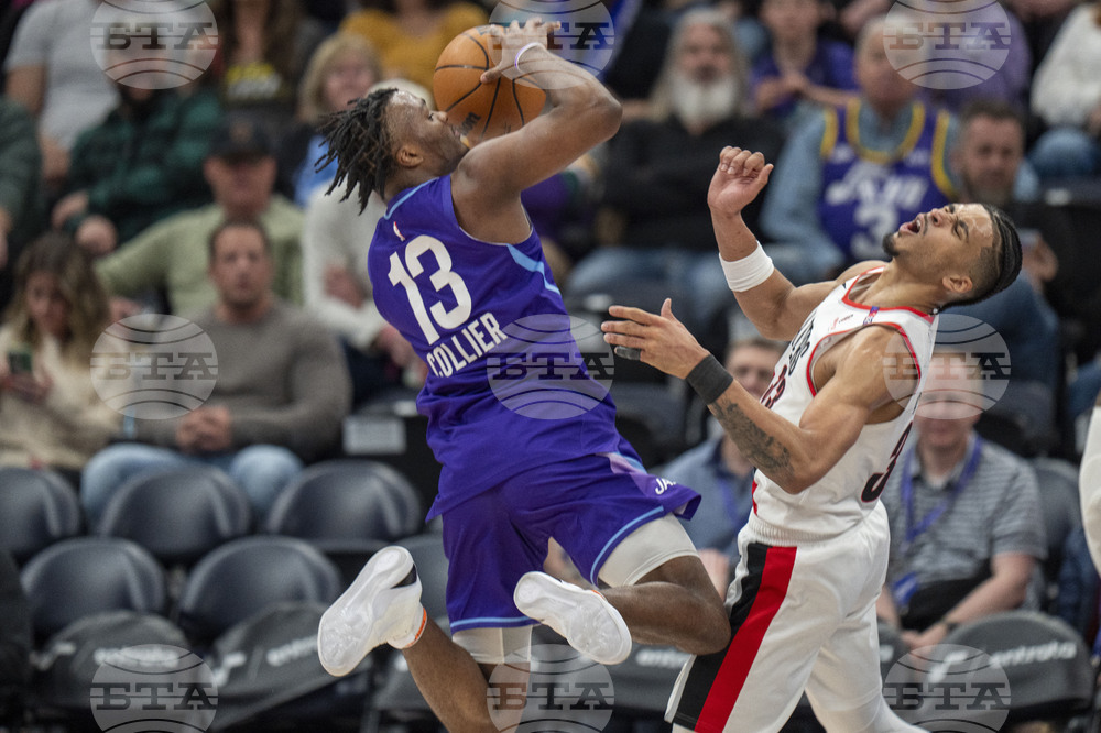 Trail Blazers Jazz Basketball