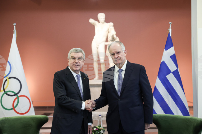АНА-МПА: Гръцкият президент при откриването на сесията на МОК в Древна Олимпия: Гърция ще подкрепи новия президент на МОК