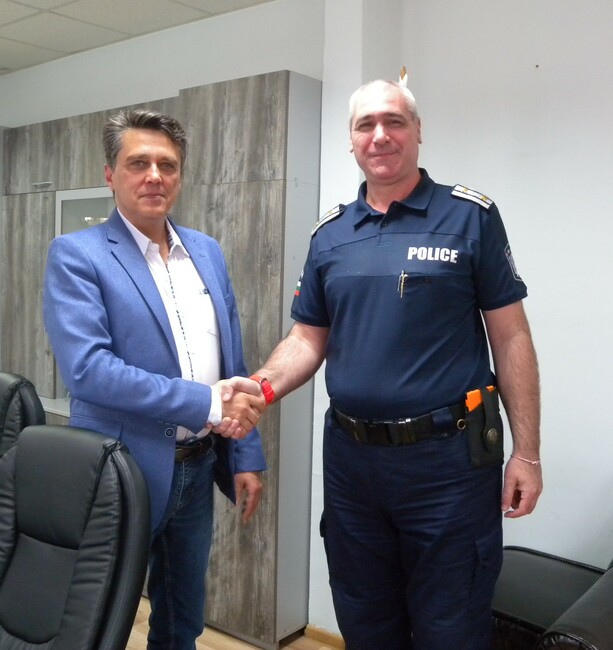 Димитър Александров е новият началник на отдел „Охранителна полиция“ в Разград