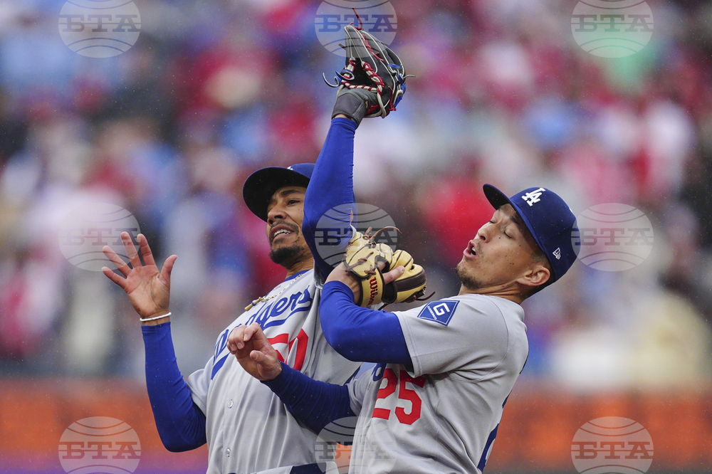 Dodgers Phillies Baseball